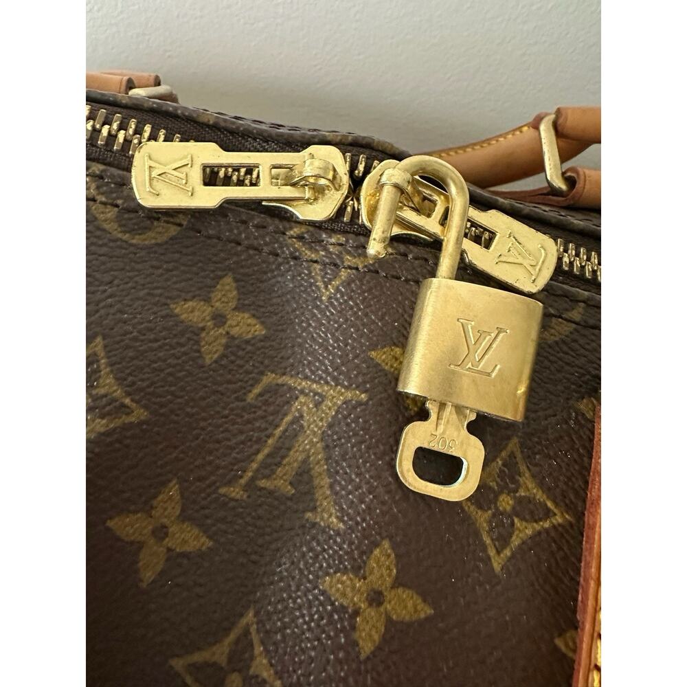 Louis Vuitton Keepall 55 Bandouliere Monogram Travel Bag Duffle Strap Bando - Picture 4 of 16